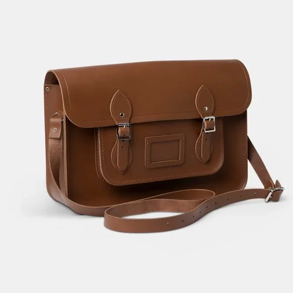 Cambridge Satchel 15 Inch in Vintage Brown